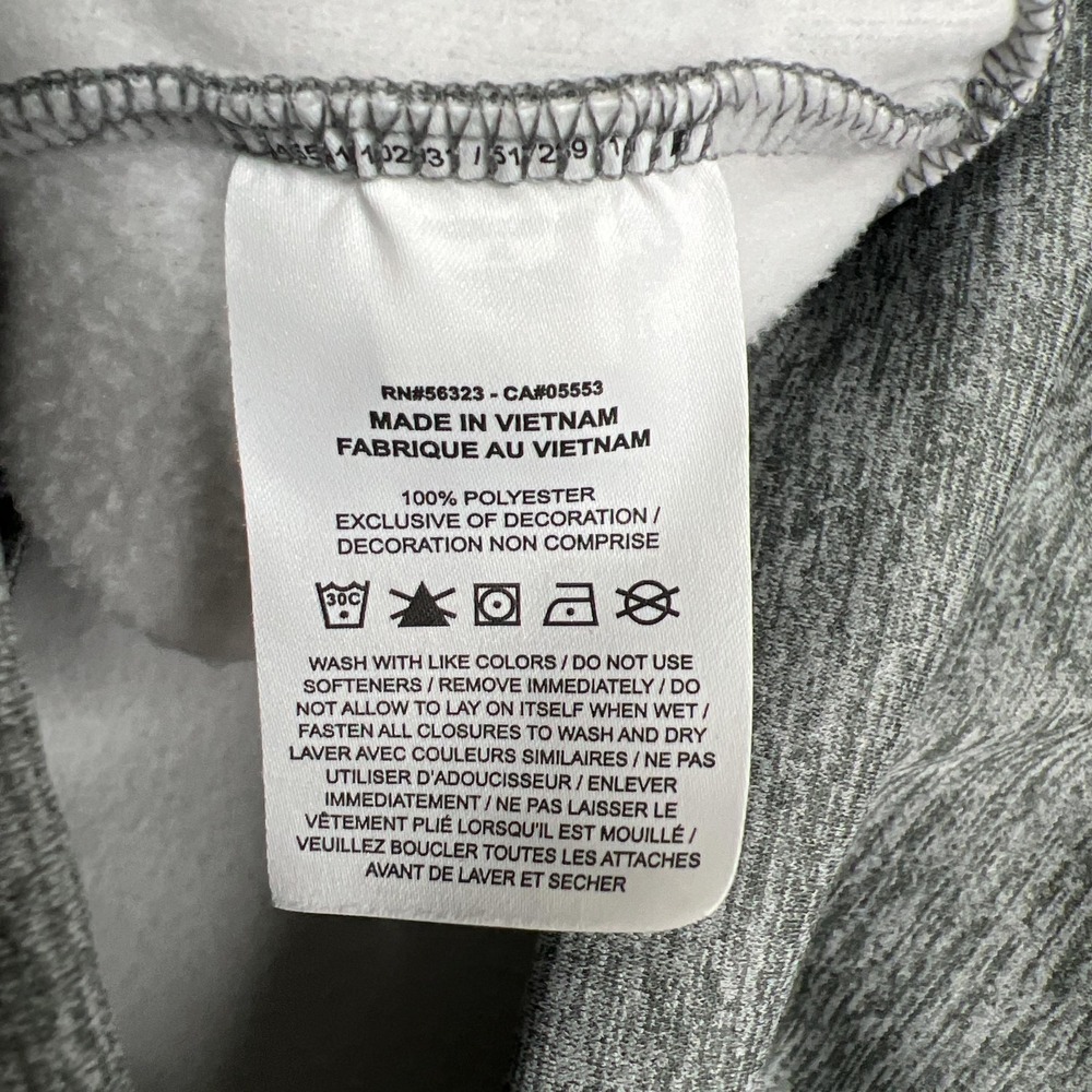 Nike Jacket Mens XL Gray Full Zip Fleece Sleeve Pocket Training ThermaFIT Casual - Picture 14 of 16
